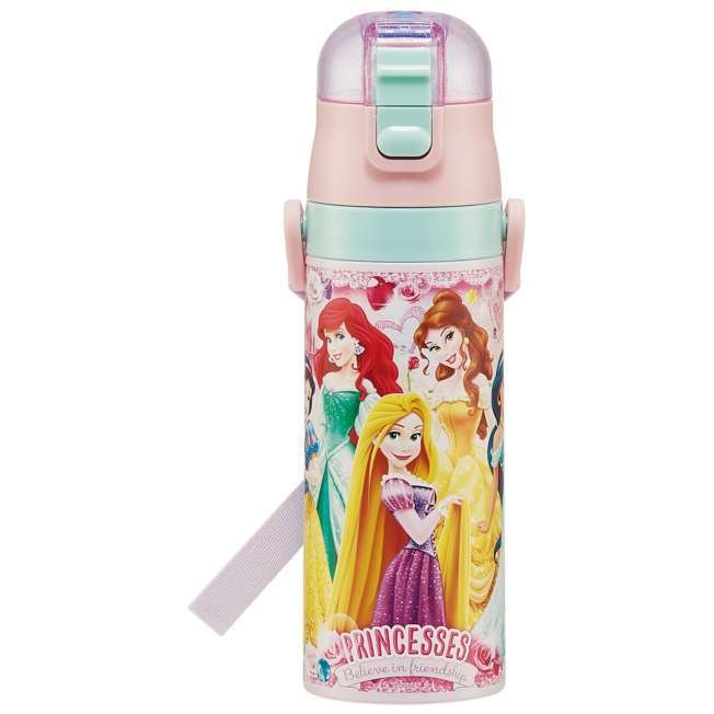 Termos pentru băuturi în stil desen animat, din oțel inoxidabil 304, cu șnur de purtare și blocare, formă dreaptă, izolație 6–12 ore, capac de băut direct