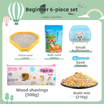 Pachet pentru hamster: Kit complet de alimente și gustări pentru începători | Hrană pentru animale de companie, Brand: Altul, Fără import