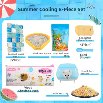 Pachet pentru hamster: Kit complet de alimente și gustări pentru începători | Hrană pentru animale de companie, Brand: Altul, Fără import