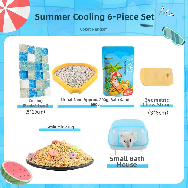 Pachet pentru hamster: Kit complet de alimente și gustări pentru începători | Hrană pentru animale de companie, Brand: Altul, Fără import