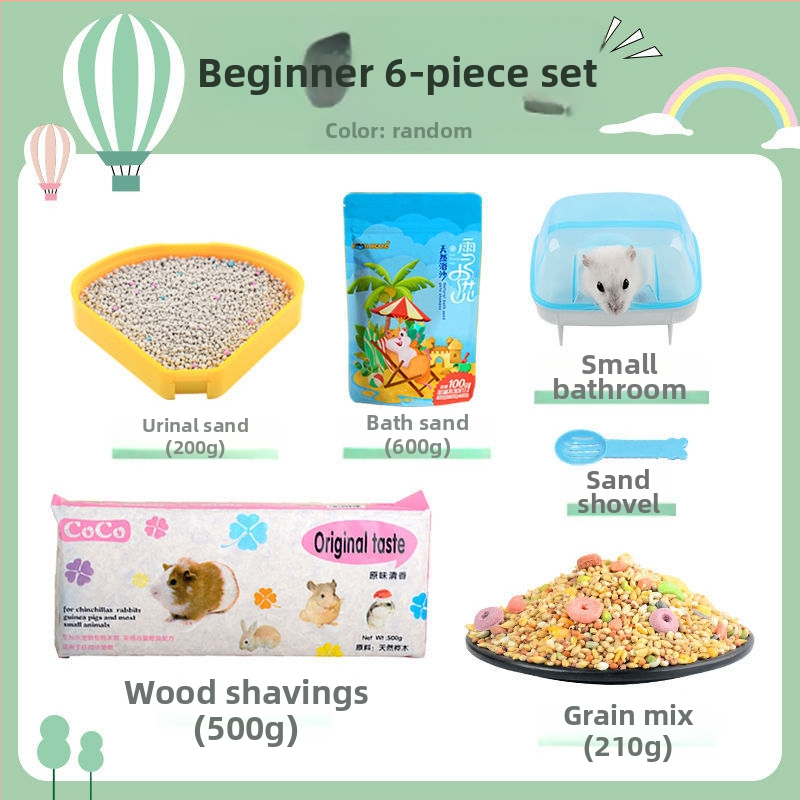 Pachet pentru hamster: Kit complet de alimente și gustări pentru începători | Hrană pentru animale de companie, Brand: Altul, Fără import