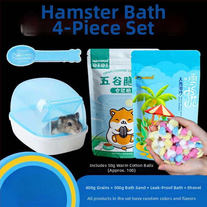 Pachet pentru hamster: Kit complet de alimente și gustări pentru începători | Hrană pentru animale de companie, Brand: Altul, Fără import