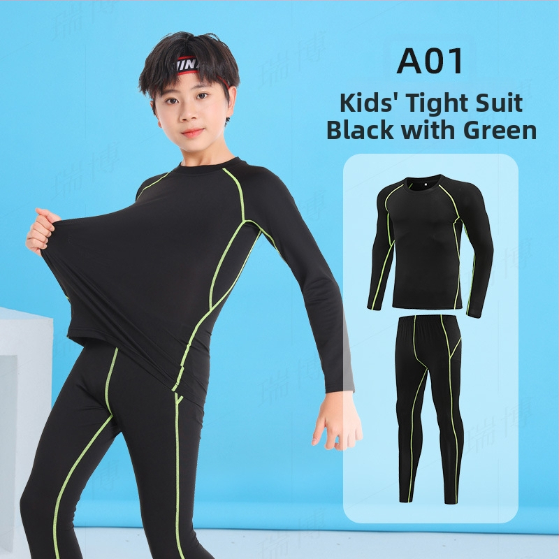 Νεανικός εφαρμοστός μακρυμάνικος βάσης τοπ, γρήγορο στέγνωμα, 93% πολυεστέρας / 7% σπάντεξ, μονόχρωμο σχέδιο, μήκος στη μέση, unisex