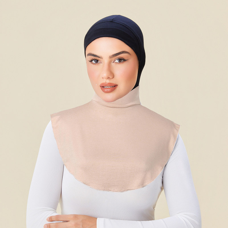 Női poliészter egyszínű felső mesterséges gallérral és magas nyakkal – 2025 ősz