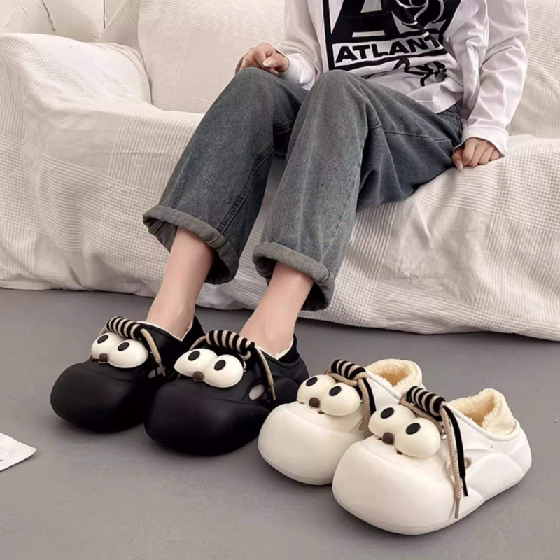 Οικιακές παντόφλες με πλατφόρμα, EVA επάνω μέρος και EVA σόλα, ελαφριές, αντιολισθητικές