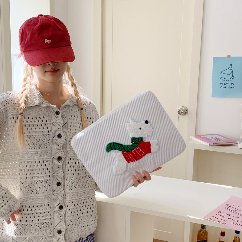 Tablet tok állati rajzfilm mintával, poliészter külső és bélés, könnyű és kopásálló, 2025 ősz kiadás