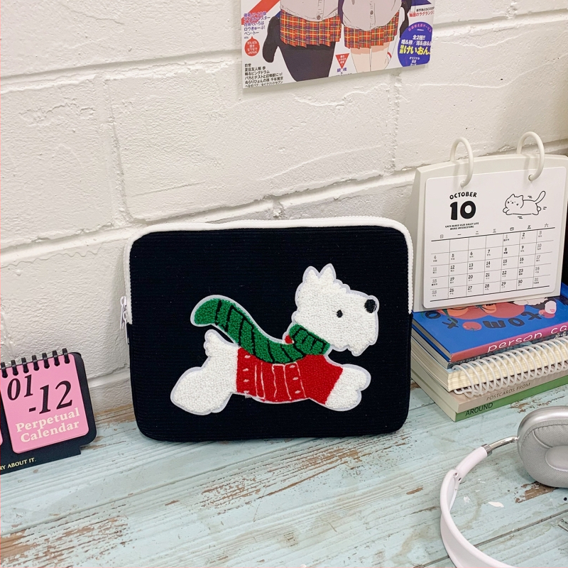 Tablet tok állati rajzfilm mintával, poliészter külső és bélés, könnyű és kopásálló, 2025 ősz kiadás