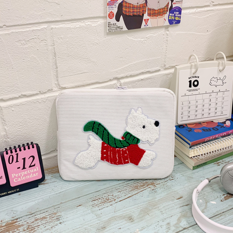 Tablet tok állati rajzfilm mintával, poliészter külső és bélés, könnyű és kopásálló, 2025 ősz kiadás