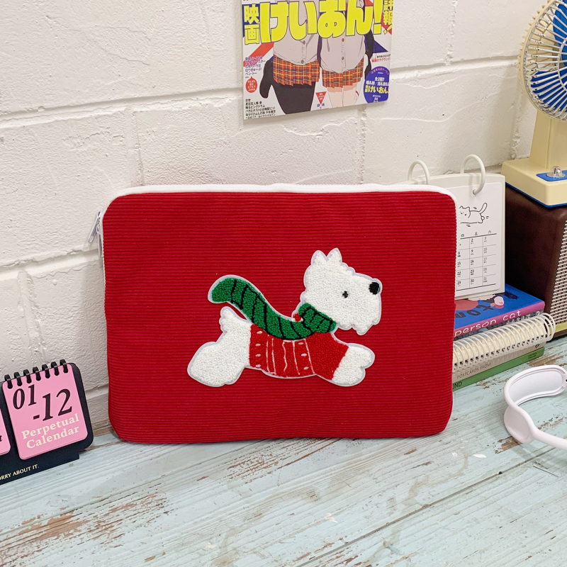 Tablet tok állati rajzfilm mintával, poliészter külső és bélés, könnyű és kopásálló, 2025 ősz kiadás