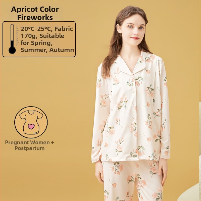 Σετ θηλασμού και μητρότητας με cardigan, Milk Silk, 100% πολυεστέρας, μακριά μανίκια, παντελόνι, άνοιξη-φθινόπωρο