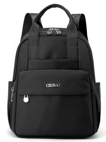 Rucsac feminin din Oxford - Capacitate mare, Stil urban minimalist, Închidere cu fermoar, Buzunar interior cu fermoar, Căptușeală din poliester