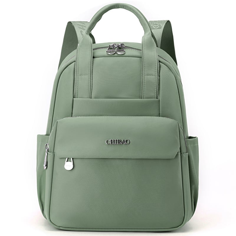 Rucsac feminin din Oxford - Capacitate mare, Stil urban minimalist, Închidere cu fermoar, Buzunar interior cu fermoar, Căptușeală din poliester