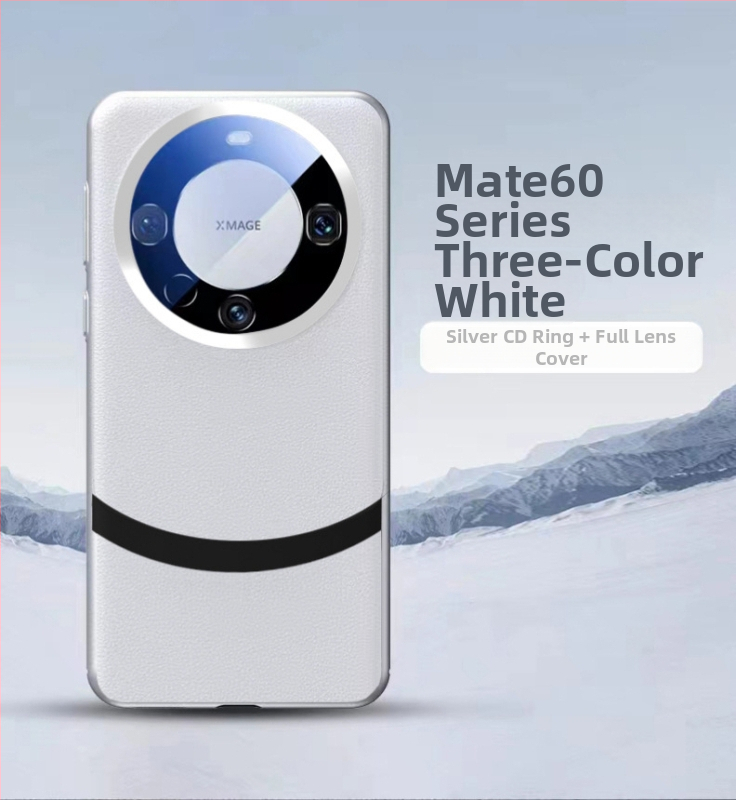 NECONO kryt na zadný Huawei Mate60 Pro, hladká koža, vstrekované formovanie, odolný voči opotrebeniu, odolný voči pádom, proti otlačkom prstov, prispôsobiteľný