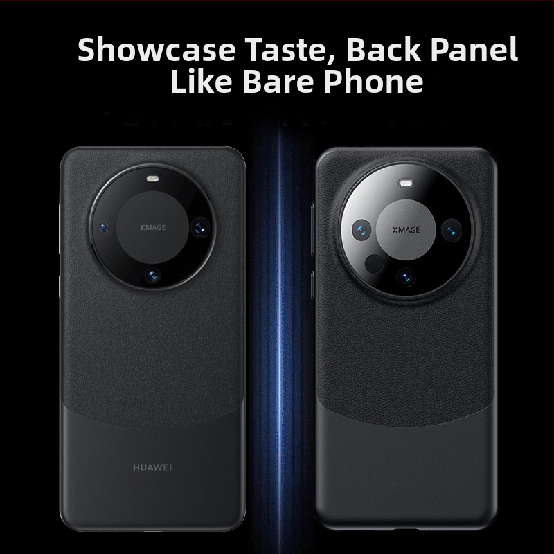 NECONO kryt na zadný Huawei Mate60 Pro, hladká koža, vstrekované formovanie, odolný voči opotrebeniu, odolný voči pádom, proti otlačkom prstov, prispôsobiteľný