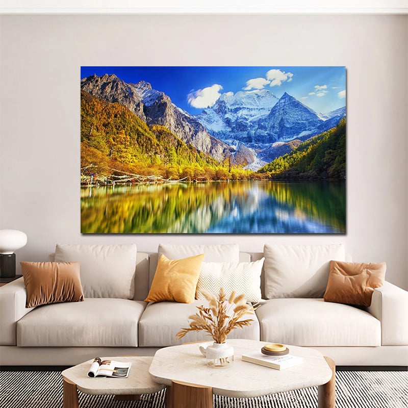 Ταπέστρι τοίχου για σαλόνι – 100% πολυεστέρας, ψηφιακή μεταφορά θερμότητας, μοντέρνος μινιμαλισμός, ορθογώνιο σχήμα, σχέδιο κινουμένων σχεδίων/άνιμε, προσαρμόσιμο