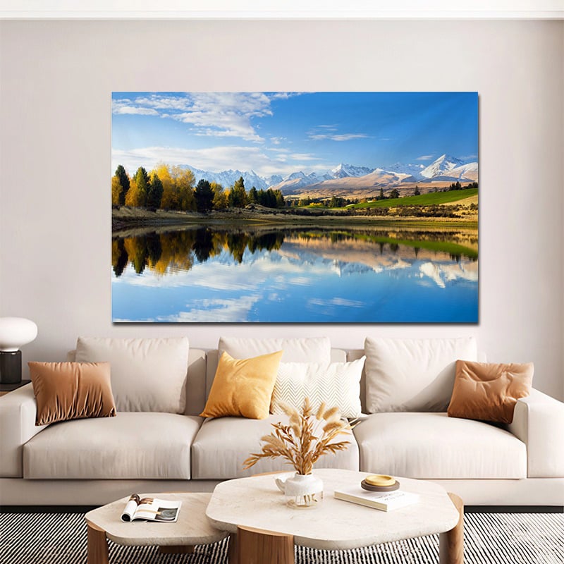 Ταπέστρι τοίχου για σαλόνι – 100% πολυεστέρας, ψηφιακή μεταφορά θερμότητας, μοντέρνος μινιμαλισμός, ορθογώνιο σχήμα, σχέδιο κινουμένων σχεδίων/άνιμε, προσαρμόσιμο