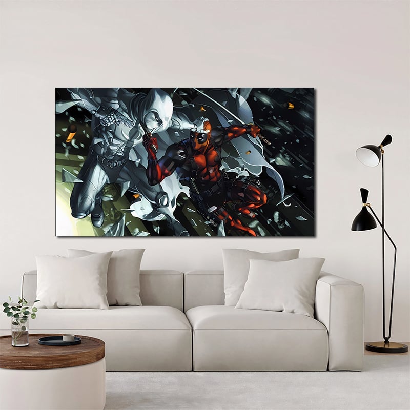 Ταπέστρι τοίχου για σαλόνι – 100% πολυεστέρας, ψηφιακή μεταφορά θερμότητας, μοντέρνος μινιμαλισμός, ορθογώνιο σχήμα, σχέδιο κινουμένων σχεδίων/άνιμε, προσαρμόσιμο