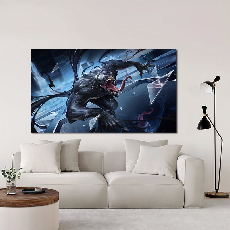 Ταπέστρι τοίχου για σαλόνι – 100% πολυεστέρας, ψηφιακή μεταφορά θερμότητας, μοντέρνος μινιμαλισμός, ορθογώνιο σχήμα, σχέδιο κινουμένων σχεδίων/άνιμε, προσαρμόσιμο