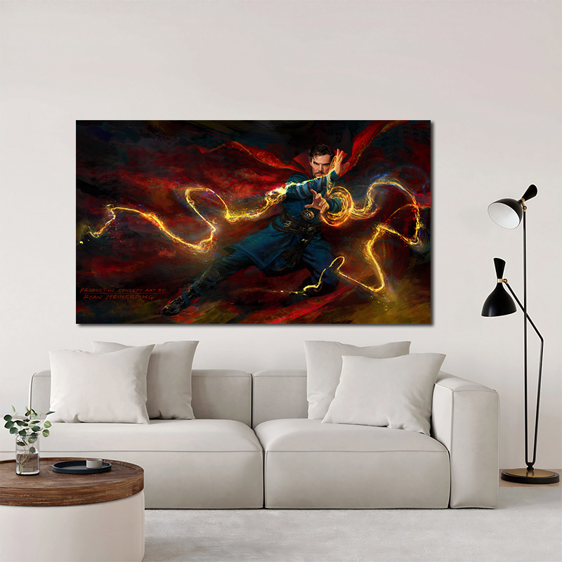 Ταπέστρι τοίχου για σαλόνι – 100% πολυεστέρας, ψηφιακή μεταφορά θερμότητας, μοντέρνος μινιμαλισμός, ορθογώνιο σχήμα, σχέδιο κινουμένων σχεδίων/άνιμε, προσαρμόσιμο