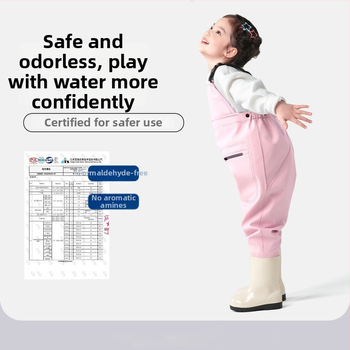 Detský ultra ľahký jednodelný brodiaci overal, vodeodolný a vetruodolný, unisex, celoročný, na plávanie, brodenie a rybolov