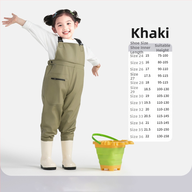 Detský ultra ľahký jednodelný brodiaci overal, vodeodolný a vetruodolný, unisex, celoročný, na plávanie, brodenie a rybolov