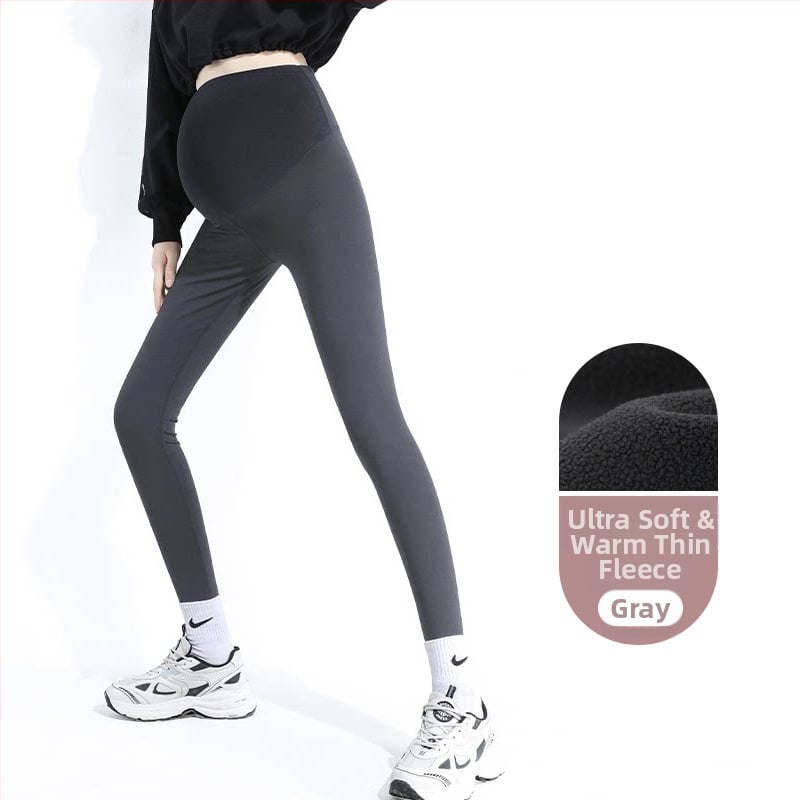 Κολάν εγκυμοσύνης χωρίς ραφές με στήριξη κοιλιάς, μίγμα νάιλον-σπαντεξ, μεσαίο πάχος, υψηλή ελαστικότητα, εφαρμογή στενή