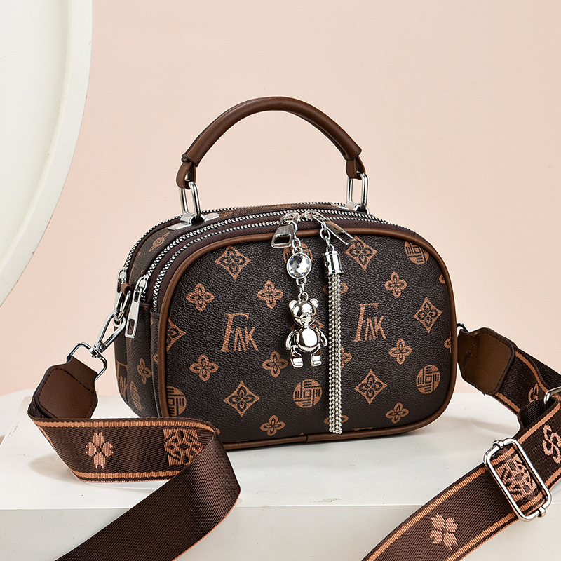 Ženska crossbody torba, PU materijal; gradski minimalistički stil; ovalni oblik; zatvarač; podstava od poliester