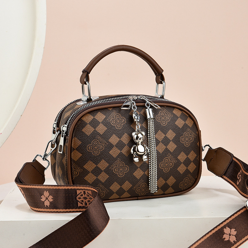 Ženska crossbody torba, PU materijal; gradski minimalistički stil; ovalni oblik; zatvarač; podstava od poliester