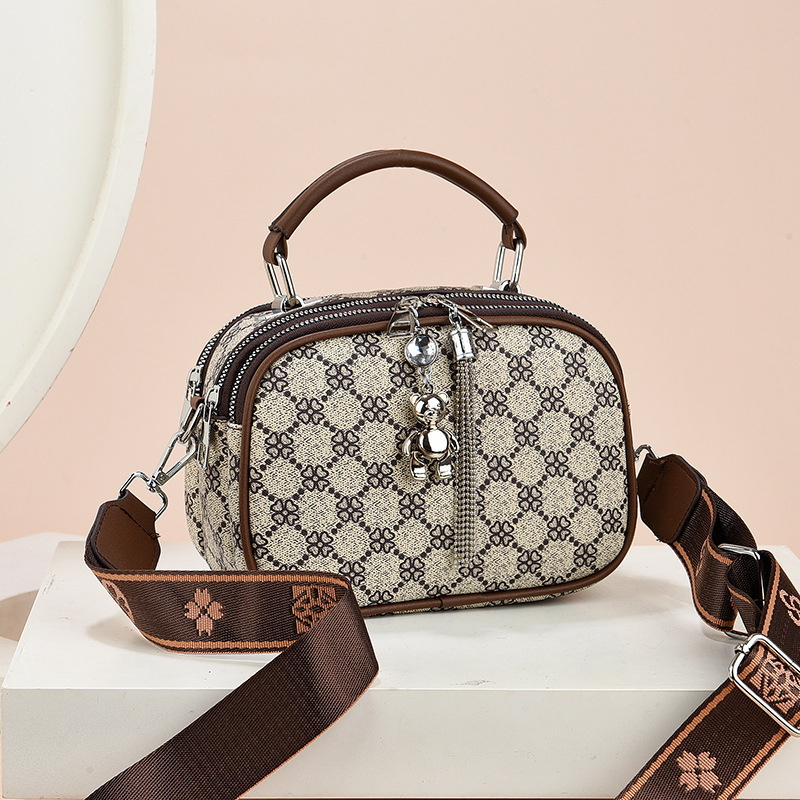 Ženska crossbody torba, PU materijal; gradski minimalistički stil; ovalni oblik; zatvarač; podstava od poliester