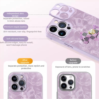 Ochranný kryt na telefón s čínskym štýlom, TPU materiál, maľovaný povrch, proti pádu, kompatibilný s iPhone 13 sériou a 14 Pro