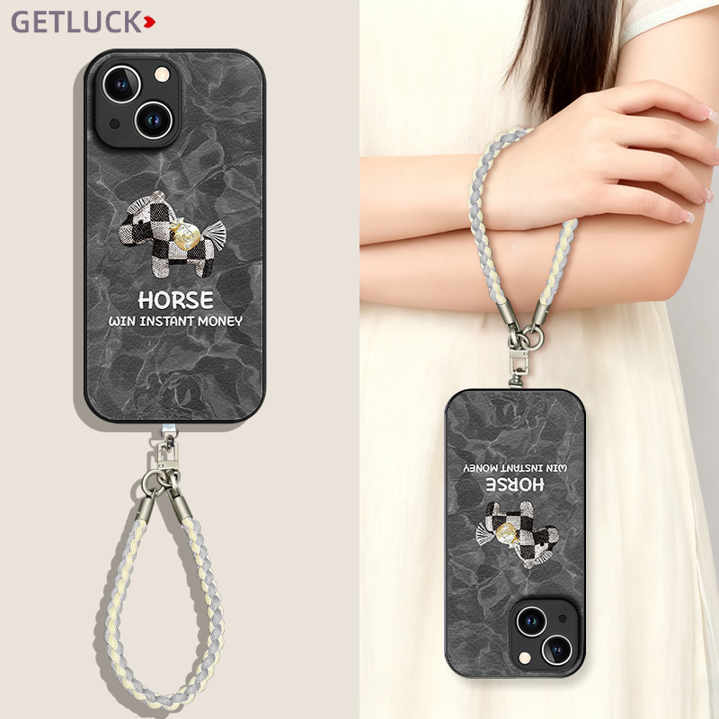 Ochranný kryt na telefón s čínskym štýlom, TPU materiál, maľovaný povrch, proti pádu, kompatibilný s iPhone 13 sériou a 14 Pro