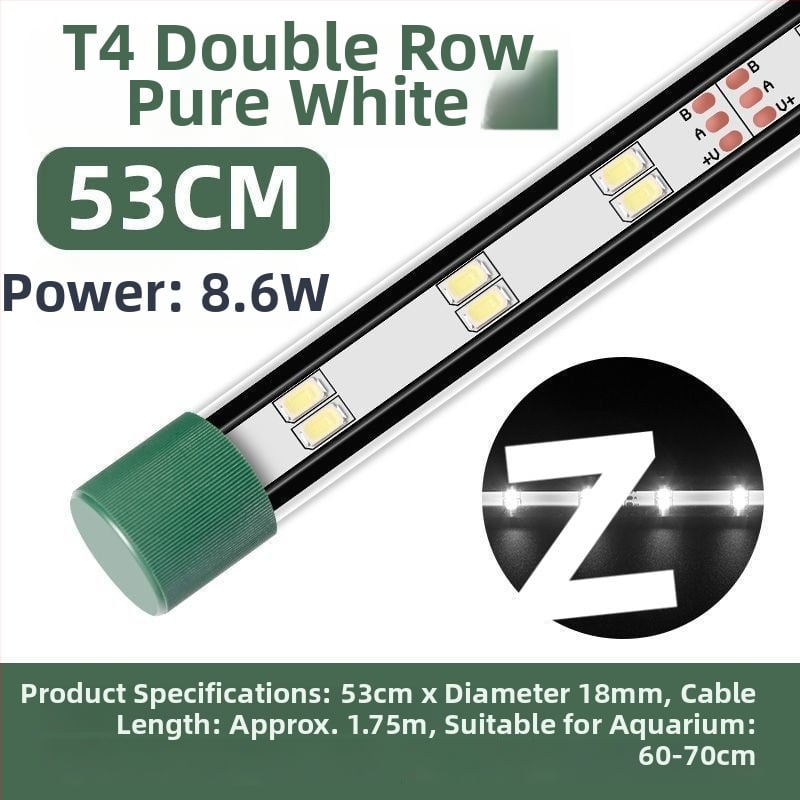 LED φωτιστικό ενυδρείου, αδιάβροχο, με βεντούζα, για υδρόβια φυτά και διακοσμητικά ενυδρεία