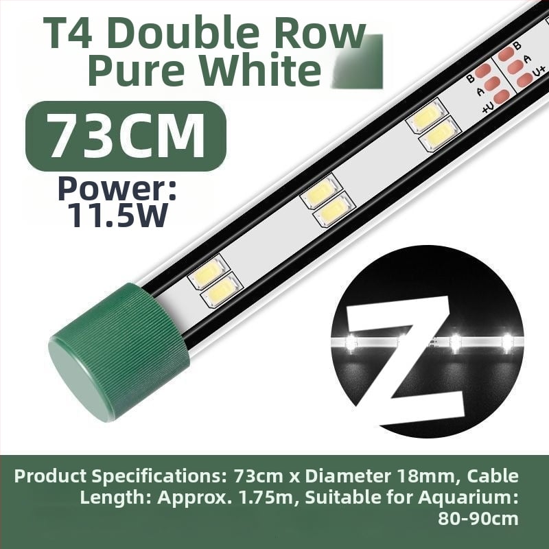 LED φωτιστικό ενυδρείου, αδιάβροχο, με βεντούζα, για υδρόβια φυτά και διακοσμητικά ενυδρεία