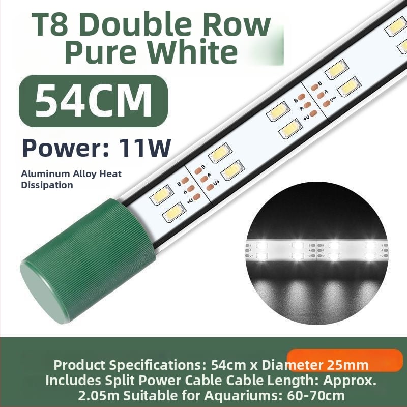 LED φωτιστικό ενυδρείου, αδιάβροχο, με βεντούζα, για υδρόβια φυτά και διακοσμητικά ενυδρεία