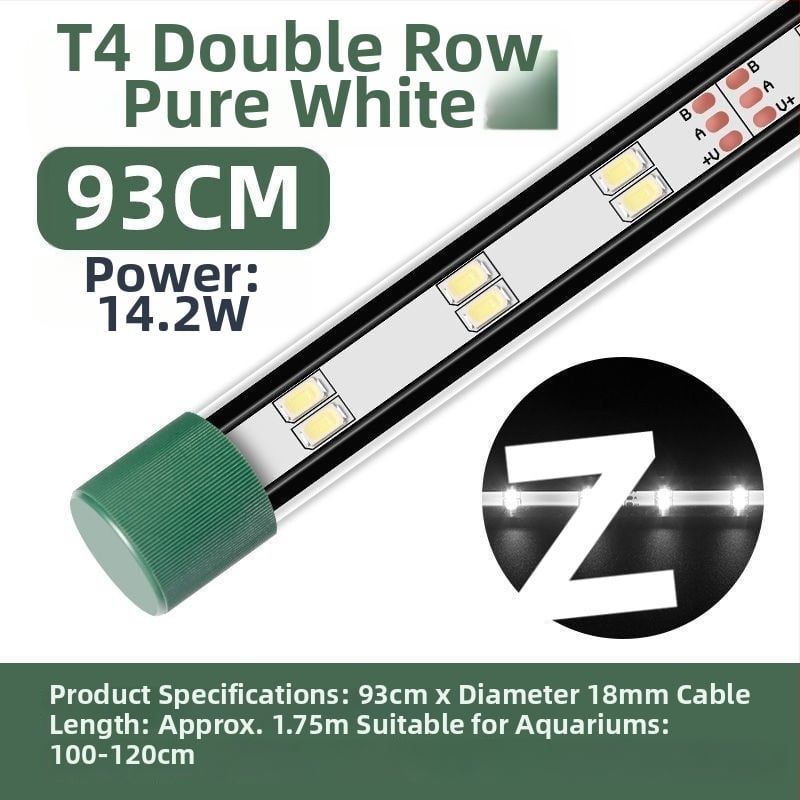 LED φωτιστικό ενυδρείου, αδιάβροχο, με βεντούζα, για υδρόβια φυτά και διακοσμητικά ενυδρεία