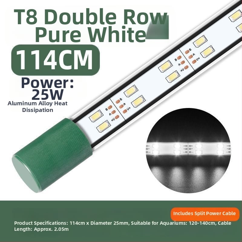 LED φωτιστικό ενυδρείου, αδιάβροχο, με βεντούζα, για υδρόβια φυτά και διακοσμητικά ενυδρεία