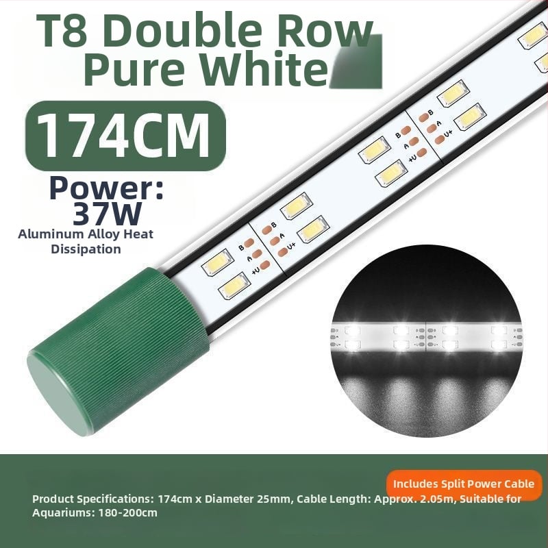 LED φωτιστικό ενυδρείου, αδιάβροχο, με βεντούζα, για υδρόβια φυτά και διακοσμητικά ενυδρεία