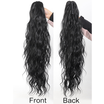 Ponytail peruka za žene, visokotemperaturna sintetička kosa, model Py541, mehanizam obrade