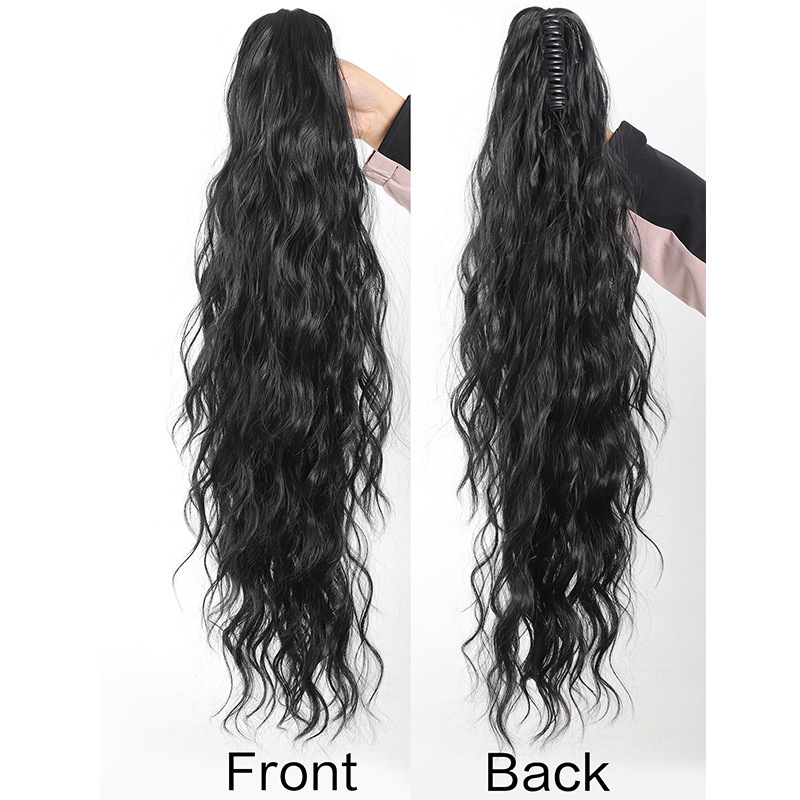Ponytail peruka za žene, visokotemperaturna sintetička kosa, model Py541, mehanizam obrade