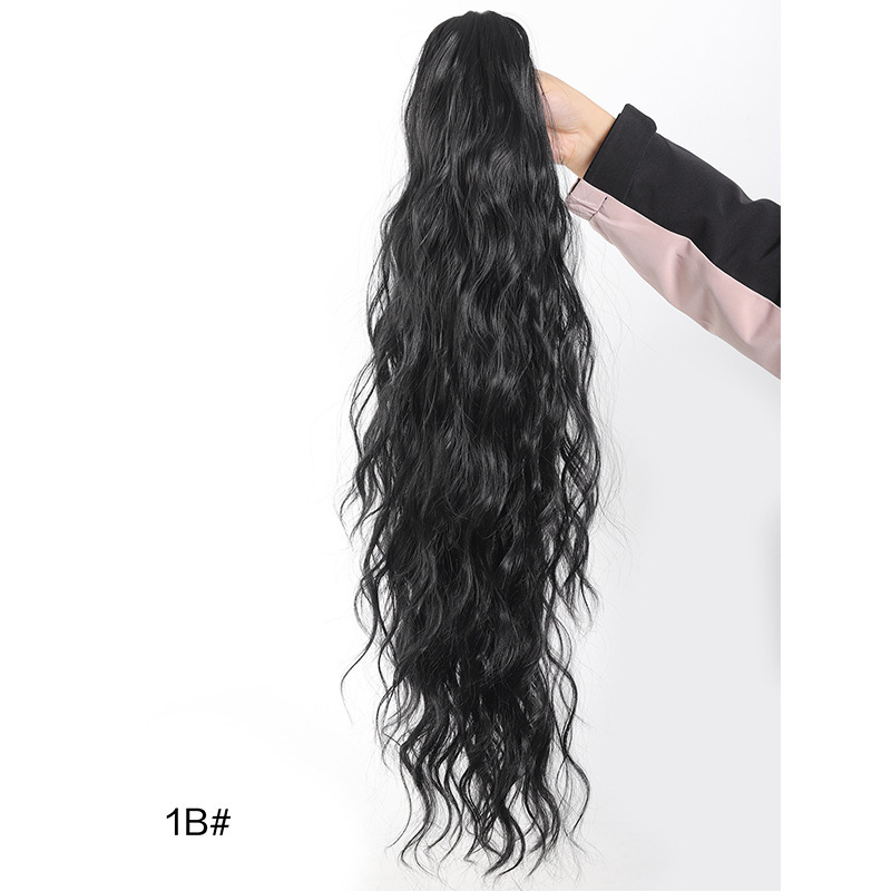 Ponytail peruka za žene, visokotemperaturna sintetička kosa, model Py541, mehanizam obrade