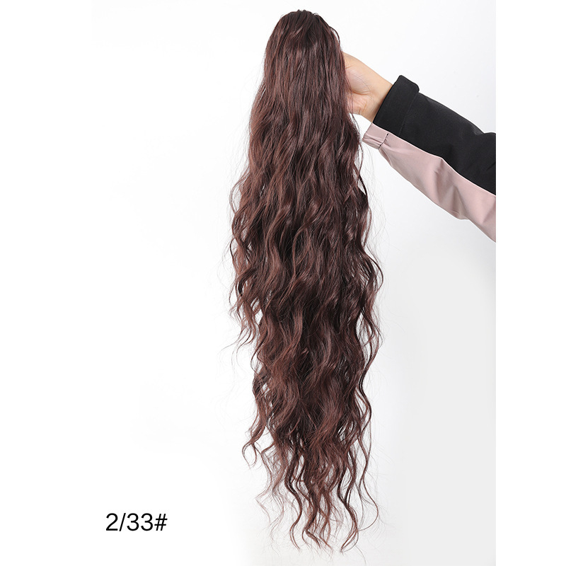 Ponytail peruka za žene, visokotemperaturna sintetička kosa, model Py541, mehanizam obrade