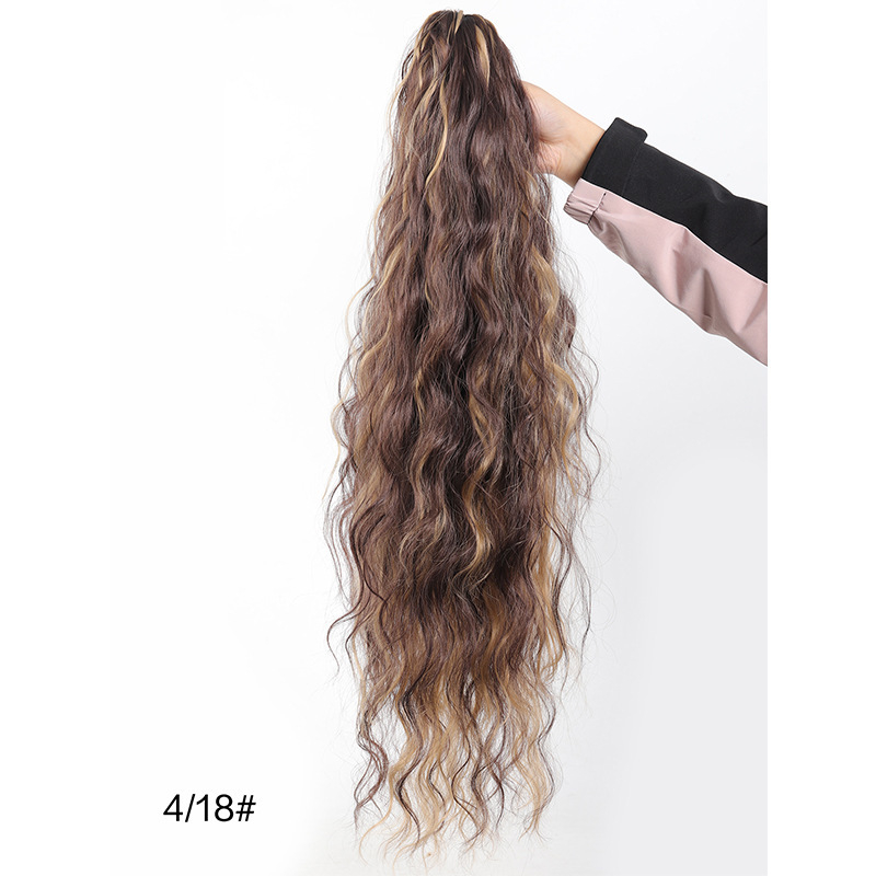 Ponytail peruka za žene, visokotemperaturna sintetička kosa, model Py541, mehanizam obrade