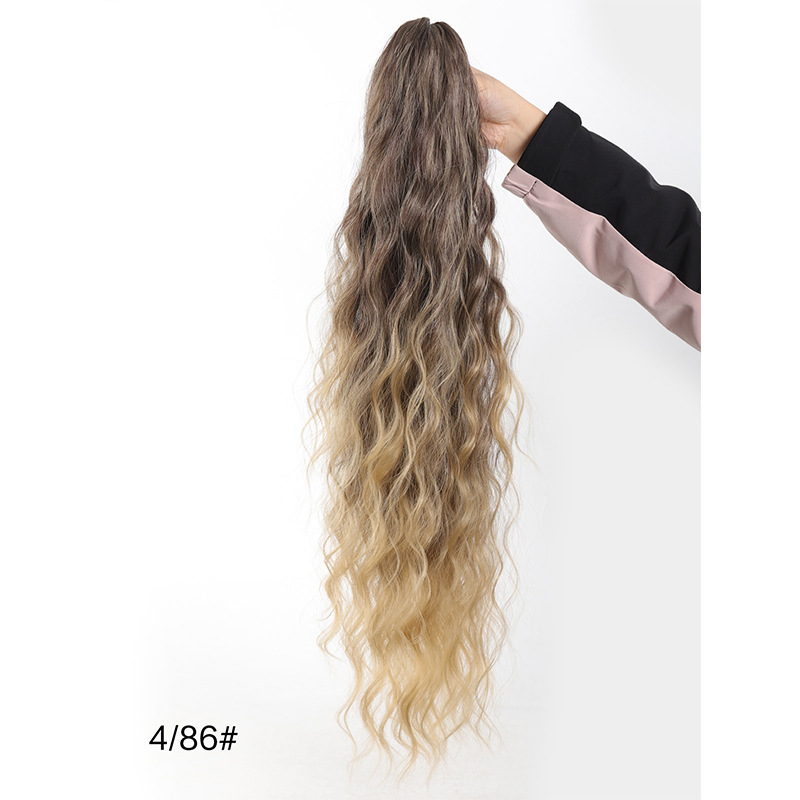 Ponytail peruka za žene, visokotemperaturna sintetička kosa, model Py541, mehanizam obrade