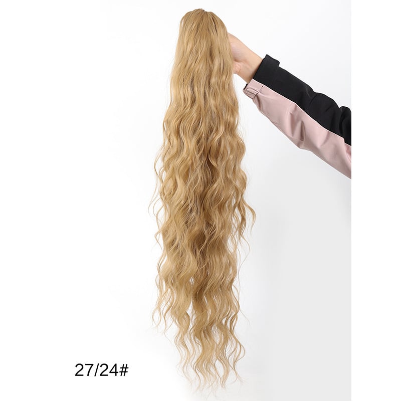 Ponytail peruka za žene, visokotemperaturna sintetička kosa, model Py541, mehanizam obrade