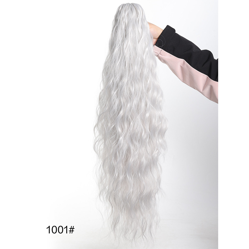 Ponytail peruka za žene, visokotemperaturna sintetička kosa, model Py541, mehanizam obrade
