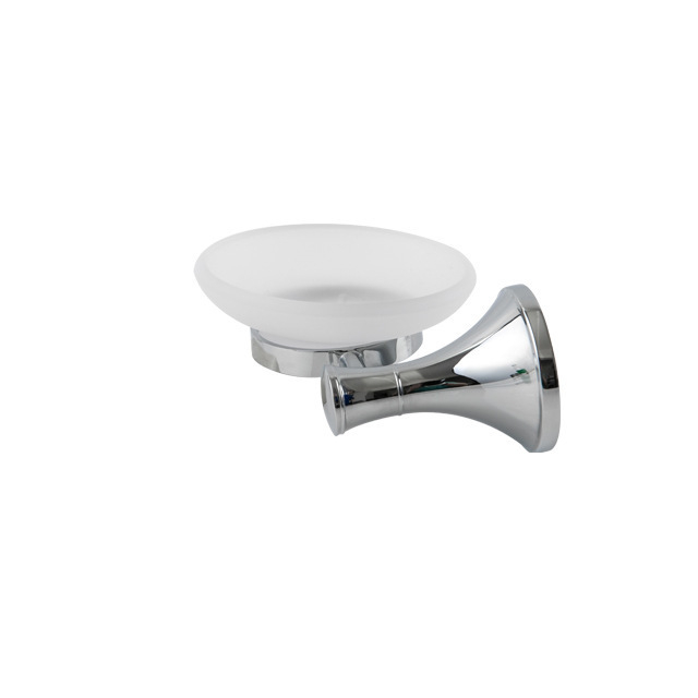 Kupaonski hardver od cinkovog legura, šestdjelni set, kromirana završna obrada, moderni minimalistički stil, Fidic