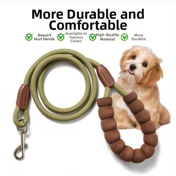 Lesă pentru câini de plimbare – nylon, retractabilă, potrivită pentru câini mici și de talie medie