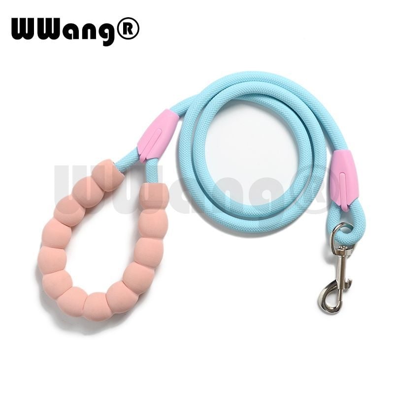 Lesă pentru câini de plimbare – nylon, retractabilă, potrivită pentru câini mici și de talie medie
