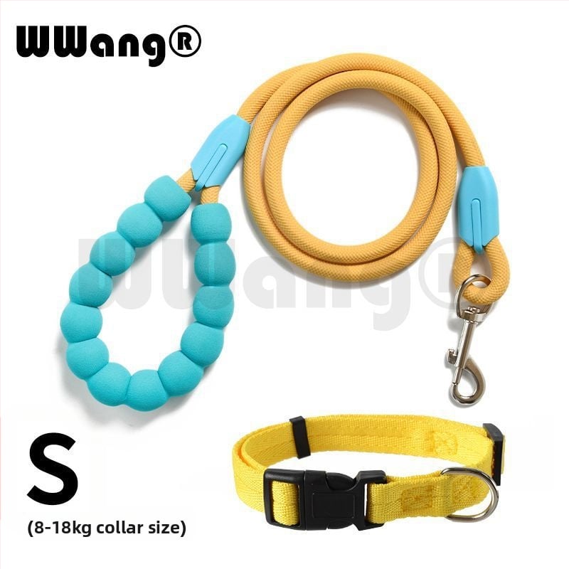 Lesă pentru câini de plimbare – nylon, retractabilă, potrivită pentru câini mici și de talie medie