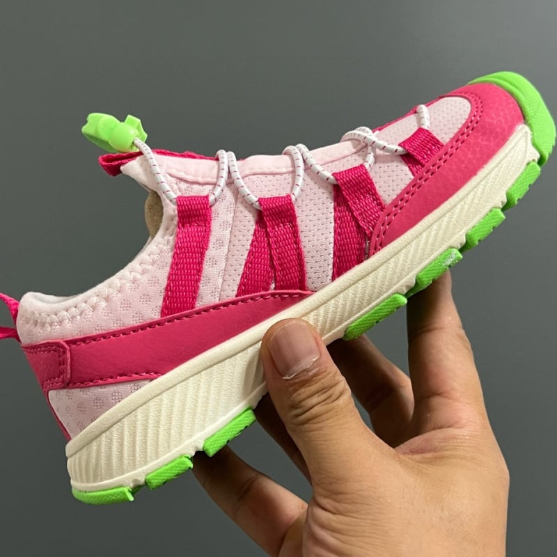 Detské ultra ľahké vonkajšie bežecké topánky – priedušné, protišmykové, gumová podrážka